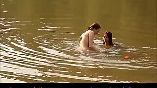 asia zo and andrea sky- public water strip game